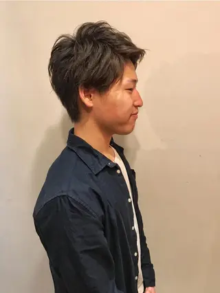 ショート パーマ メンズ 中村 梨沙のマツエク・マツパデザイン