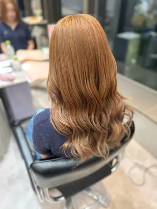 ロング 艶髪特化矯正カット ✨️MOMOEのヘアスタイル