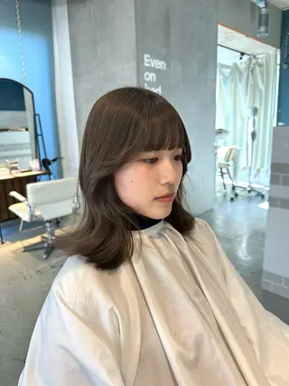 ロング カラー ハッシュカット ✦·.⋆  SAYAのヘアスタイル