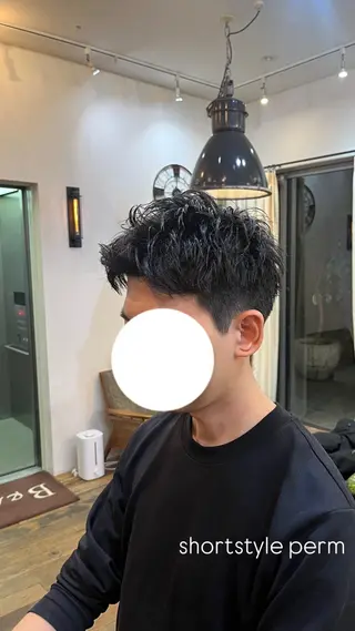 パーマ Kano／ ブリーチ◎／銀座のヘアスタイル