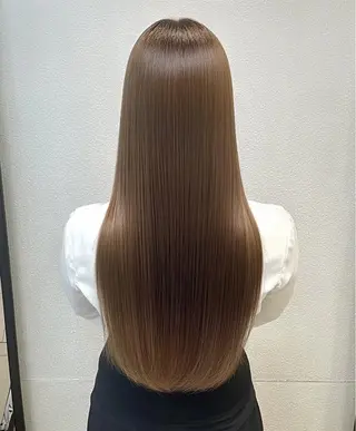 ロング 美髪矯正/カラー /ヒナのヘアスタイル