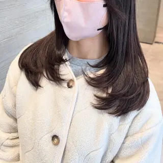 ミディアム 🤍tomoka 🤍のヘアスタイル
