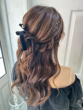 ヘアアレンジ uros.中目黒 moekaのヘアスタイル