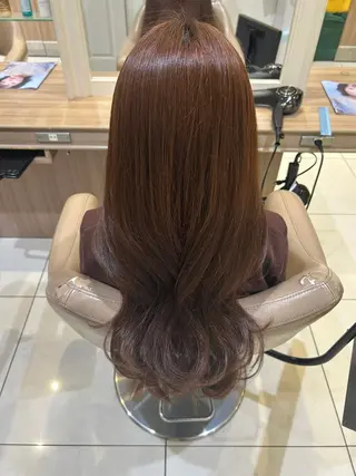 ロング 中飯 雪乃のヘアスタイル