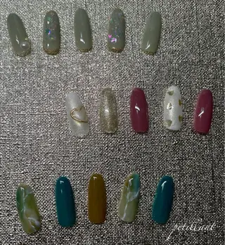 ネイル nail salon petillantのネイルデザイン