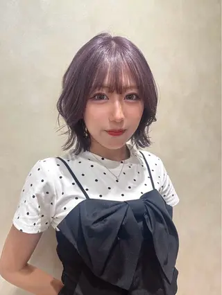 ショート 透明感カラー 🫧/つばめのヘアスタイル