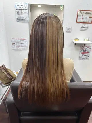 ロング 三原 友美のヘアスタイル