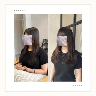 ロング 透明感カラー🪽/ 個室スパ🫧/はるかのヘアスタイル