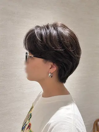 ショート 飯塚新 似合わせ⭐️ショートのヘアスタイル