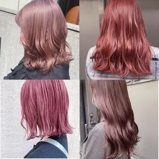 ミディアム カラー 𝑺𝒂𝒌𝒊 🩶マンツーマン施術のヘアスタイル