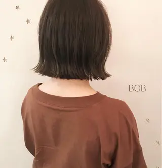 ミディアム カラー 市川 千夏のヘアスタイル