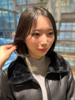 ショート urara♡/ Bob.透明感カラーのヘアスタイル