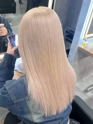 セミロング ❤️満足仕上げ❤️ 👑札幌美容室👑のヘアスタイル