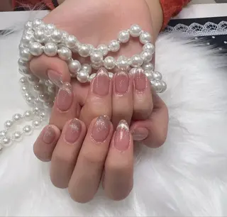 ネイル 🎀kira 長さだし💗モチ最高のネイルデザイン