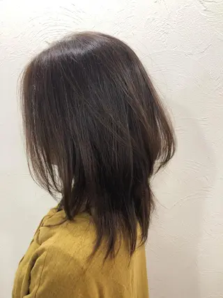 ミディアム 植野/新宿 高田馬場のヘアスタイル