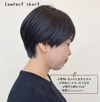 ショート 🐾大人ショート・ ショートボブ🐾はるのヘアスタイル