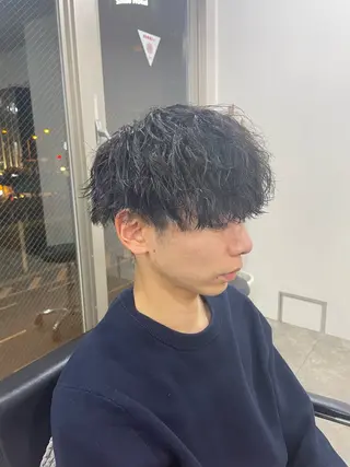 パーマ メンズ エビスザキレン/メン ズ/心斎橋🌳のヘアスタイル