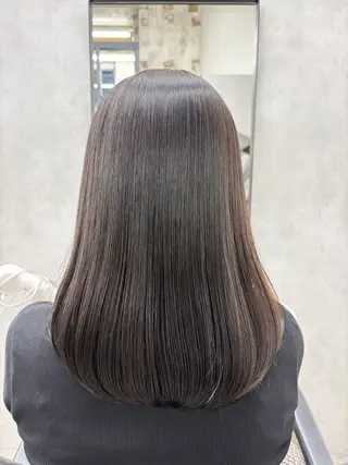 ロング 梅雨対策すぐ巻ける ☔️縮毛矯正勝倉　麗のヘアスタイル