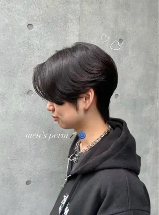 ショート メンズ 韓国レイヤー kira🌛のヘアスタイル