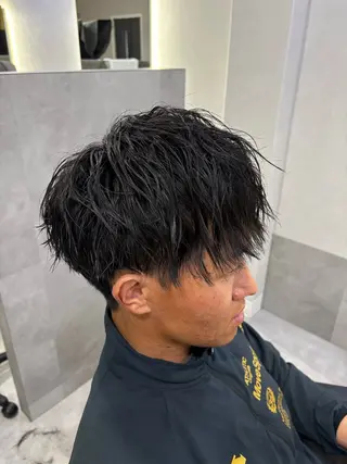 パーマ 野嶋 綾乃のヘアスタイル