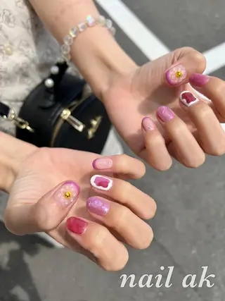 ネイル ak nail .のネイルデザイン