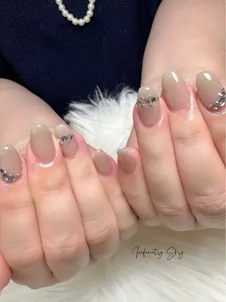 ネイル infinity skyのネイルデザイン