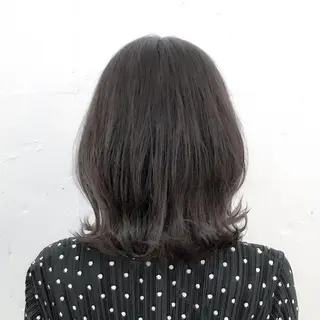 ミディアム カラー トミタ アツシのヘアスタイル