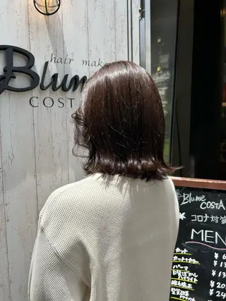 ミディアム はしもと ゆうりのヘアスタイル