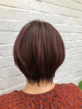 ショート カラー ショートヘア相談所✨ 澤里大のヘアスタイル