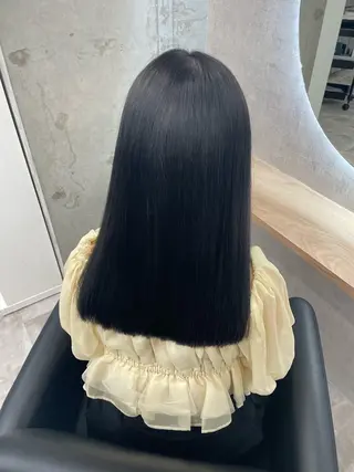 セミロング カラー ブリーチ/ベージュ 💕/momoaのヘアスタイル