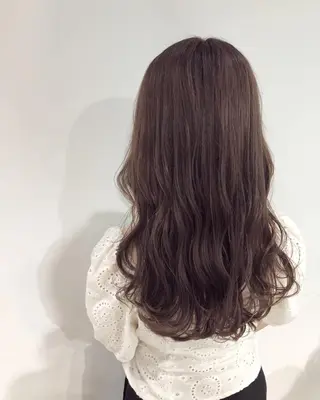 セミロング カラー 🍊新宿南口🍊 ERINAのヘアスタイル