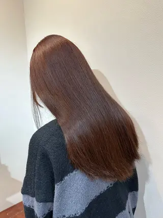 ロング カラー momo 札幌美容師のヘアスタイル