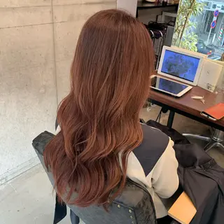 ロング カラー ✨縮毛矯正/髪質改善 錦糸町/松坂拓馬のヘアスタイル
