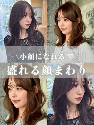 ミディアム 鈴木 菜々映のヘアスタイル