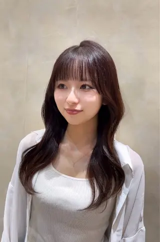 ロング nao🎀レイヤー/ 透明感/艶髪のヘアスタイル