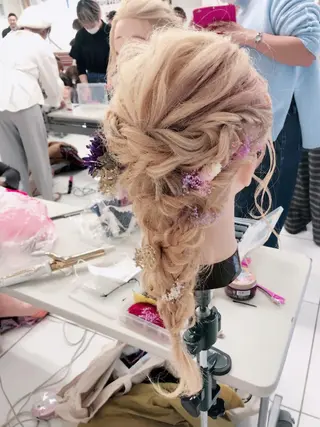 ヘアアレンジ 韓国hair ·͜· watanabeのヘアスタイル