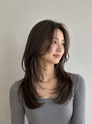 セミロング claire ema 💎酒井裕太郎のヘアスタイル