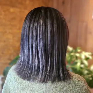 ミディアム カラー シールエクステ🎀 ホシノ🕒ユウカのヘアスタイル