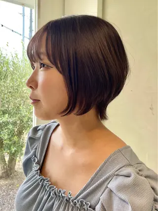 ショート 石木 美緒奈のヘアスタイル