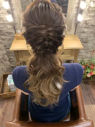 ヘアアレンジ hair make Lucciのヘアスタイル