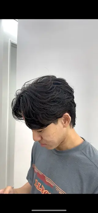 パーマ メンズ カット🔥パーマ特化 fifthりょう🔥のヘアスタイル