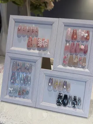 ネイル yume 🎀大人ガーリー🎀のネイルデザイン