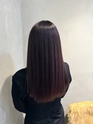 ロング カラー 桝谷 来空のヘアスタイル