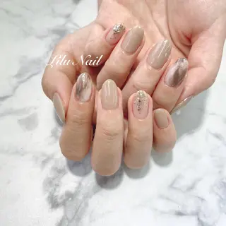 ネイル モチの良さ◉ フィルインネイル♡のネイルデザイン