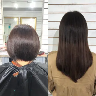 ロング 🧡艶髪/エクステ 🫧🧡YUKI❄️のヘアスタイル