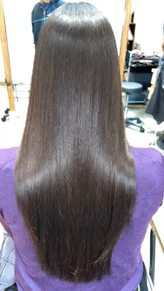 ロング 髪質改善美容師 大森勝馬のヘアスタイル
