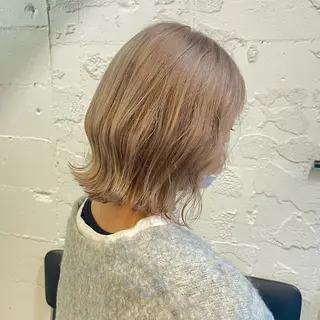 ショート カラー ヘアアレンジ 🎀レイヤー 透明感 カラーyuuri🎀のヘアスタイル