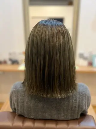 ミディアム カラー 🐰ハイトーンカラー 畠山　渡🐰のヘアスタイル