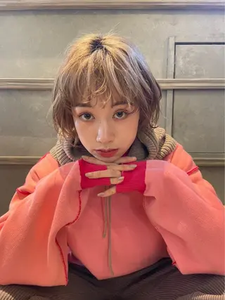 ミディアム 🎊LUK🎊_公 式_🩵髪質改善🩵のヘアスタイル