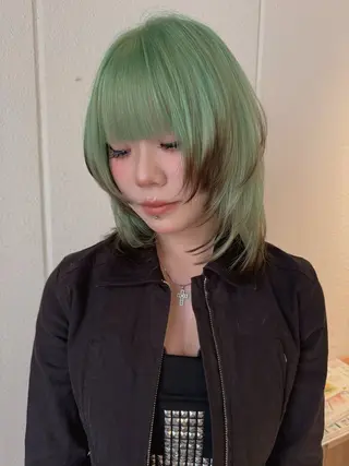 ミディアム 【⭐️レイヤーカット 髪質改善⭐️】長谷川のヘアスタイル